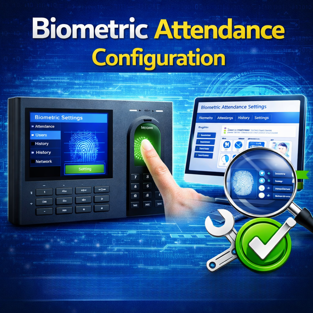 Biometric Attendance Configration